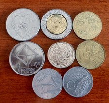 LOTTO 8 MONETE COMMEMORATIVE