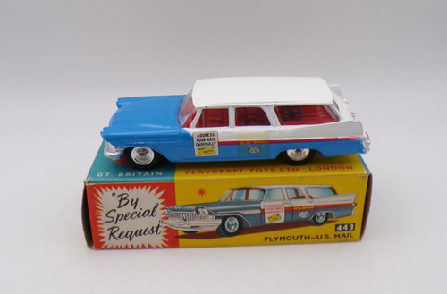 Corgi toys 443 plymouth s - toys, plymouth-u.s