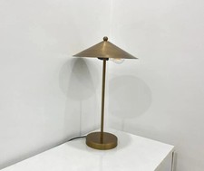 Lampada da scrivania in ottone