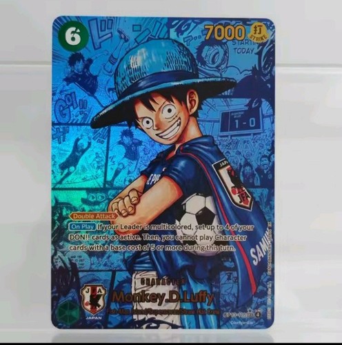 Luffy manga samurai blue - blue,
