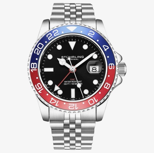 Stuhrling meridian 3968 gmt - meridian,