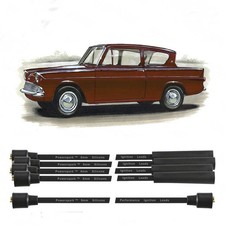 Ford Anglia 105E HT Leads 8mm