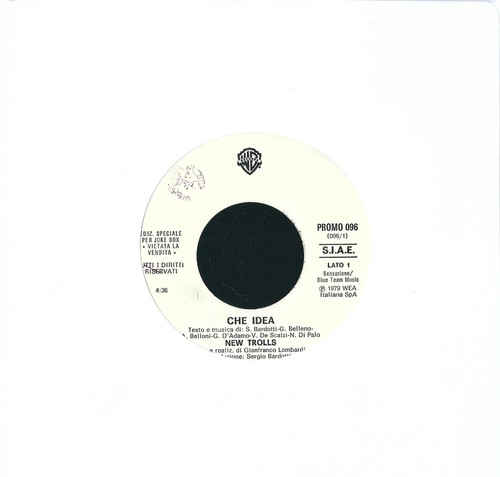 Disco giri new trolls - 45,