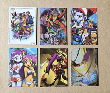 Lotto carte collezionabili Shantae Pirate's Curse Limited Run Games #341-346 argento + oro