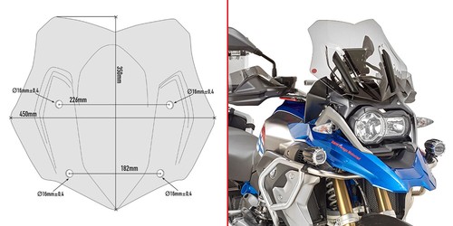 Givi cupolino parabrezza - givi,