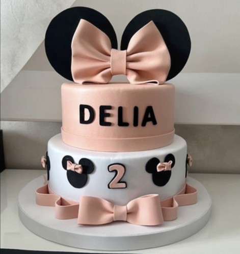 Torta scenografica minnie - torta,