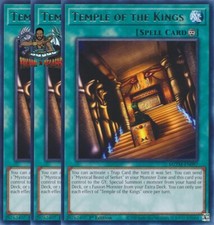 Yugioh! 3x Tempio dei Re