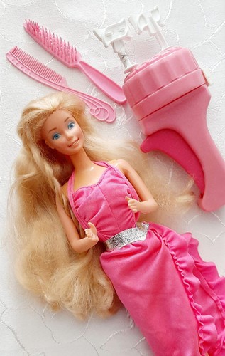 Barbie puppe mattel twirly - barbie,