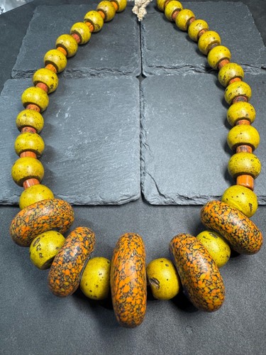 Collana perle vetro - in,