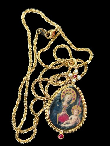 Collana con ciondolo icona
