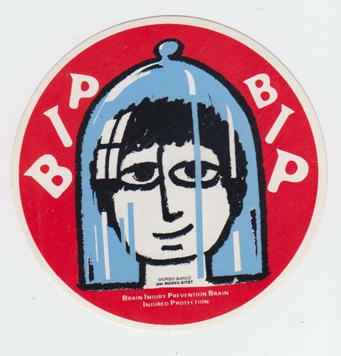 Adesivo bip brain injury - brain,