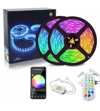 Striscia LED Smart 5 Metri Compatibile App 5050 RGB Strip LED Sensore Musicale