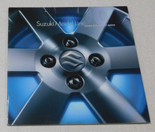 depliant pubblicitario Suzuki