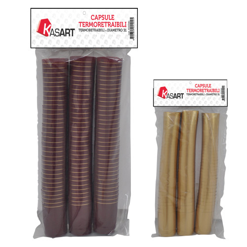 Capsule termoretraibili per - capsule,