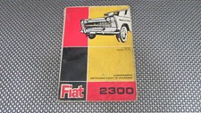 110.453 CATALOGO PARTI DI RICAMBIO PER FIAT 2300 1 EDIZIONE