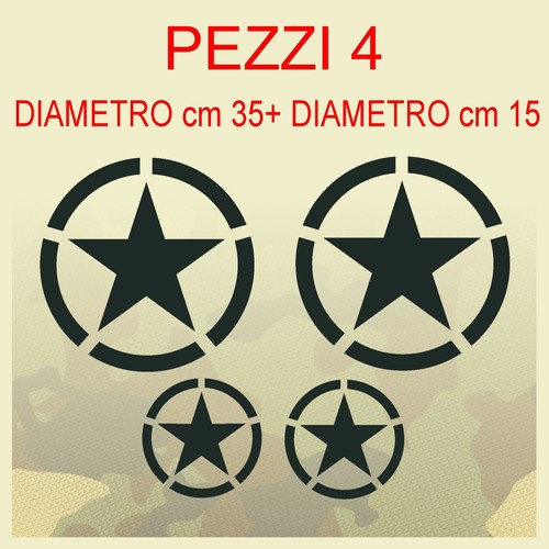 Adesivi stella per jeep - 4,