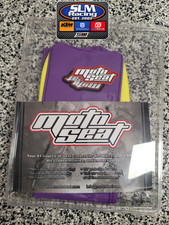 MOTO SEAT Purple Seat cover