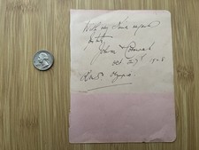 Banconota firmata tenore