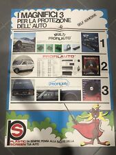 poster autosprint MAGNIFICI 3 PROTEZIONE AUTO profilauto automobile