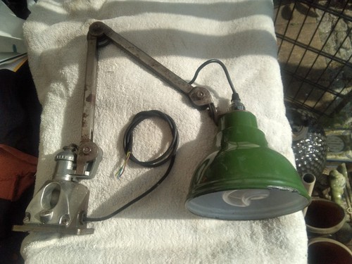 Vintage industrial anglepoise