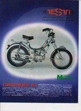 advertising Pubblicità-CICLOMOTORE TESTI CRICKET P4 '77 -MOTOITALIANE EPOCA