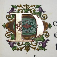 ANTIFONARIO capilettera