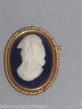 Spilla Antico Limoges Cameo