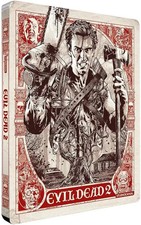 EVIL DEAD 2 – LA CASA 2 - STEELBOOK – FRE - ENG – SPA – DEU – 4K + 2 BLU-RAY