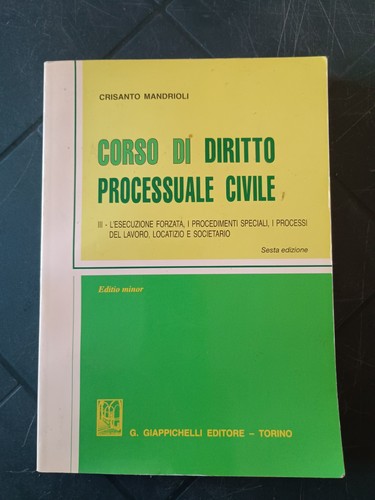 Libro corso diritto - corso, di