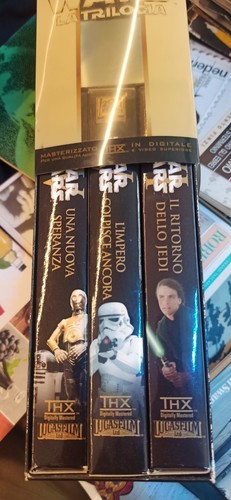 Star wars trilogia - star, vhs.