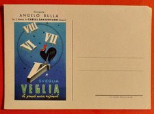 CARTOLINA OROLOGERIA ANGELO BULLA SVEGLIA VEGLIA CASTEL SAN GIOVANNI ( C 95 )