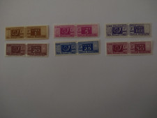 Italia 1955 Pacchi Postali corno di Posta 6 francobolli MNH**