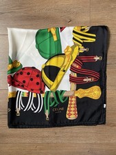 Foulard vintage Celine Paris