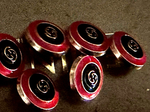 Bottoni gucci - gg,