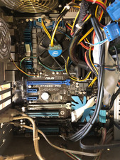 bundle scheda asus p7p55d pro con i5, dissipatore ,  ram corsair  e  mascherina