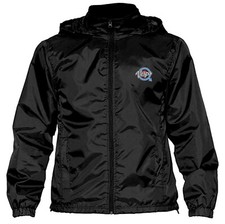 Giacca antipioggia nera