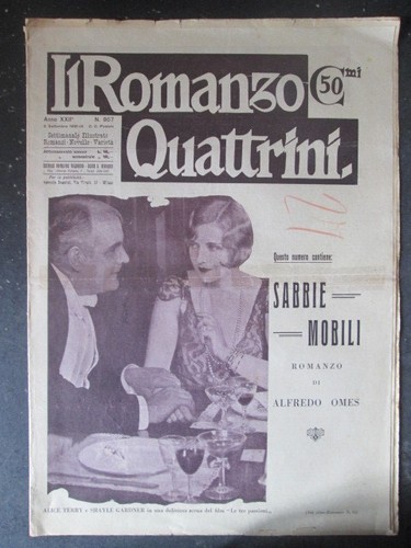 Romanzo quattrini 957 1931 - 957,