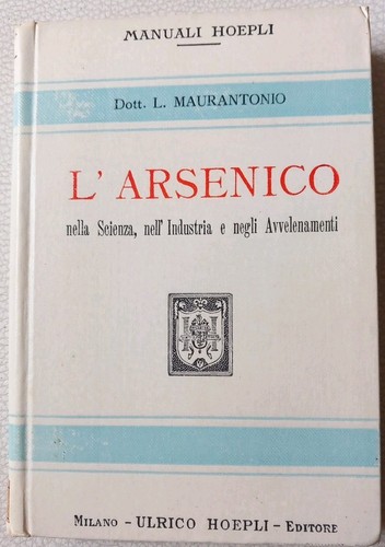Libro arsenico nella - libro., l'