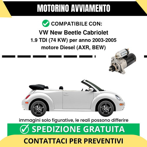 Motorino avviamento new - avviamento,