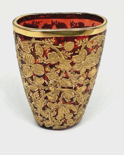 Antico vaso moser - moser, boemia