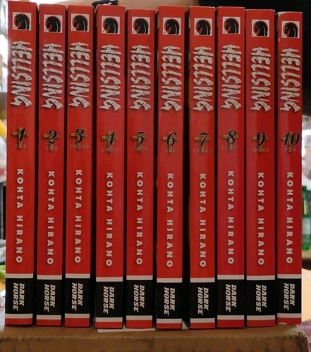 Hellsing manga inglese - 1-10,