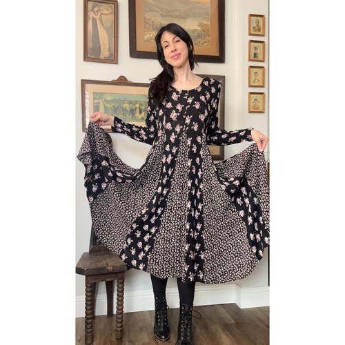 Maxi abito rayon - , stampa