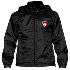 Giacca antipioggia ricamata logo scooter Ducati qualità premium - 310-WR800