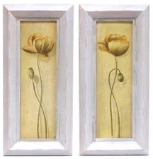 Coppia Quadri Dipinti Su