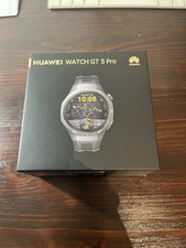 Huawei Watch GT 5 Pro 46mm Cassa in Titanio Nera, Cinturino in fluoroelastomero