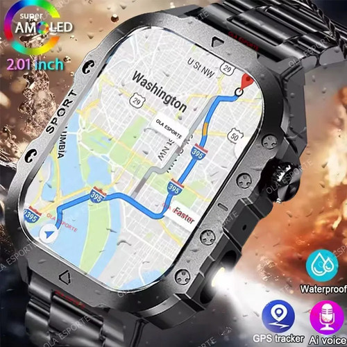 Smart watch gps militare uomo - smart,