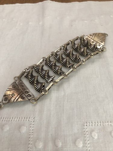 Bracciale vintage spirali - bracciale,