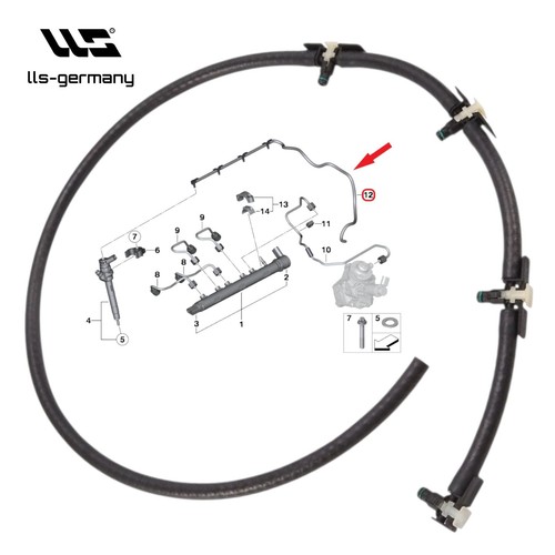 Tubo carburante per bmw - carburante,