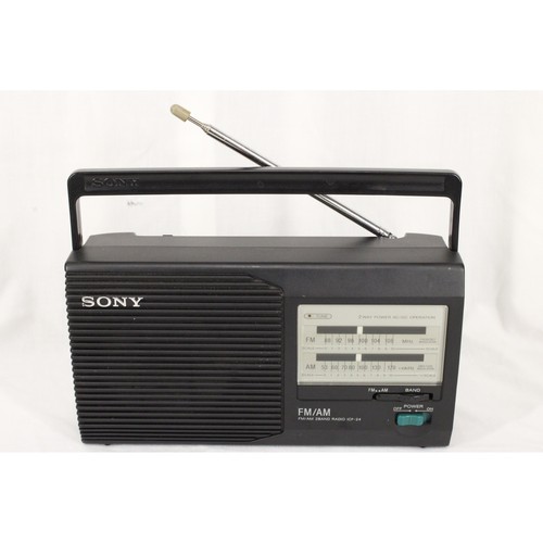 Sony icf radio - portatile, fm