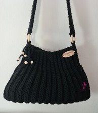 Borsa fatta a mano,nera